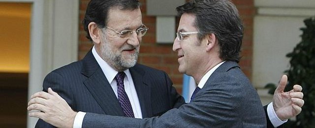 Rajoy e Feijóo n´A Moncloa
