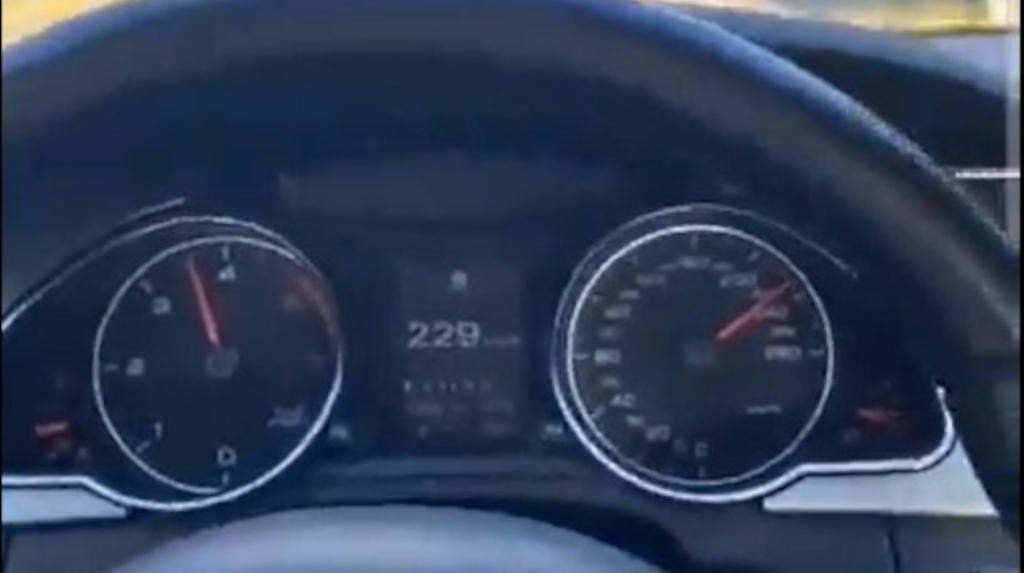 O condutor de Vilalaba ía a 229 km/h.