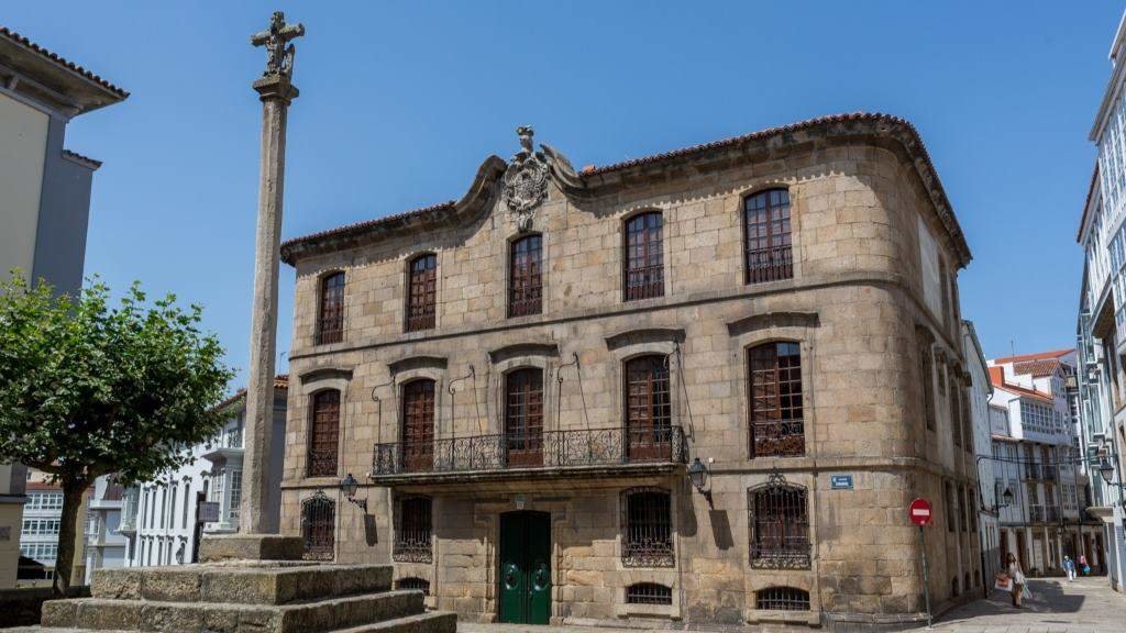 Casa Cornide, situada na Cidade Vella da Coruña. (Foto: Sandra García Rey)